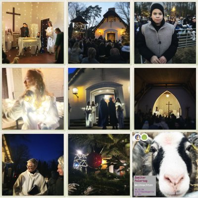 Weihnachten Collage