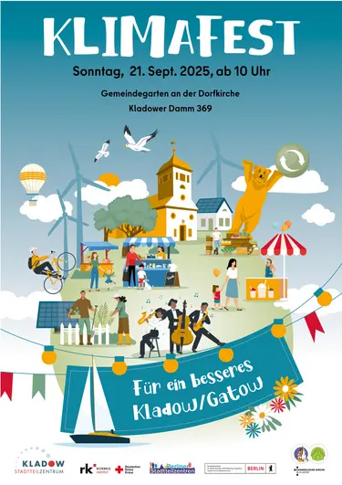 Plakat für Klimafest