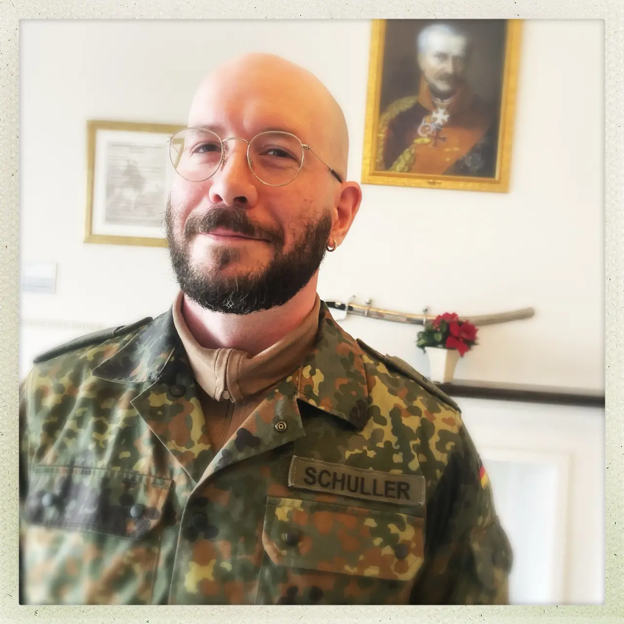 Militärpfarrer Christopher Schuller