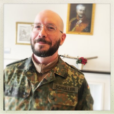 Militärpfarrer Christopher Schuller